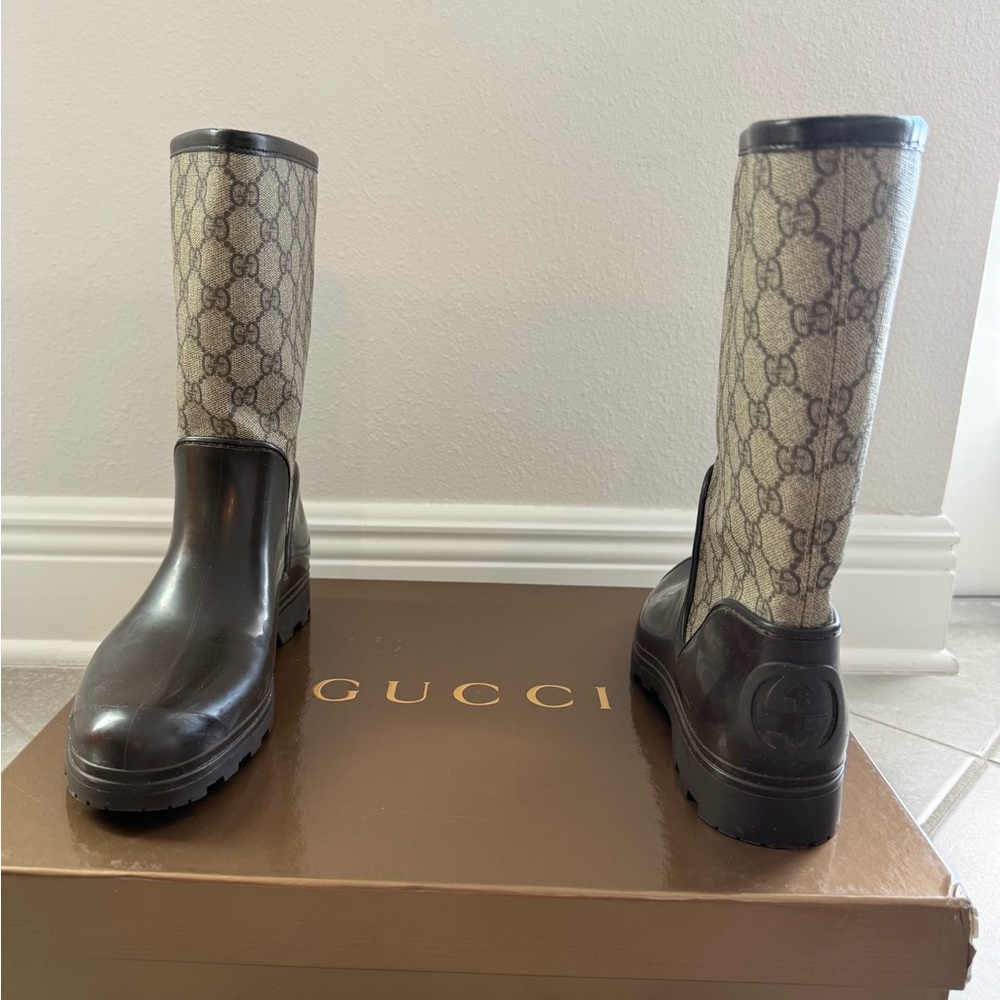 Authentic Gucci Rain boots women’s size 39 - Picture 7 of 8